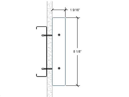 Protek CRS-200 Stainless Steel Crash Rail CRS-800 | 8-inch profile