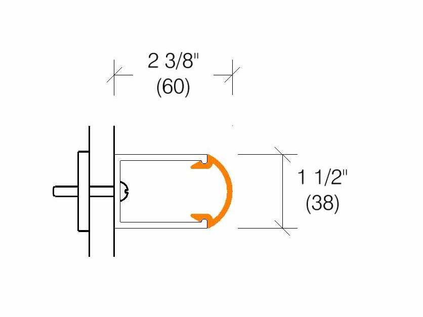 WG-2 | 1 1/2-inch profile-Specifications