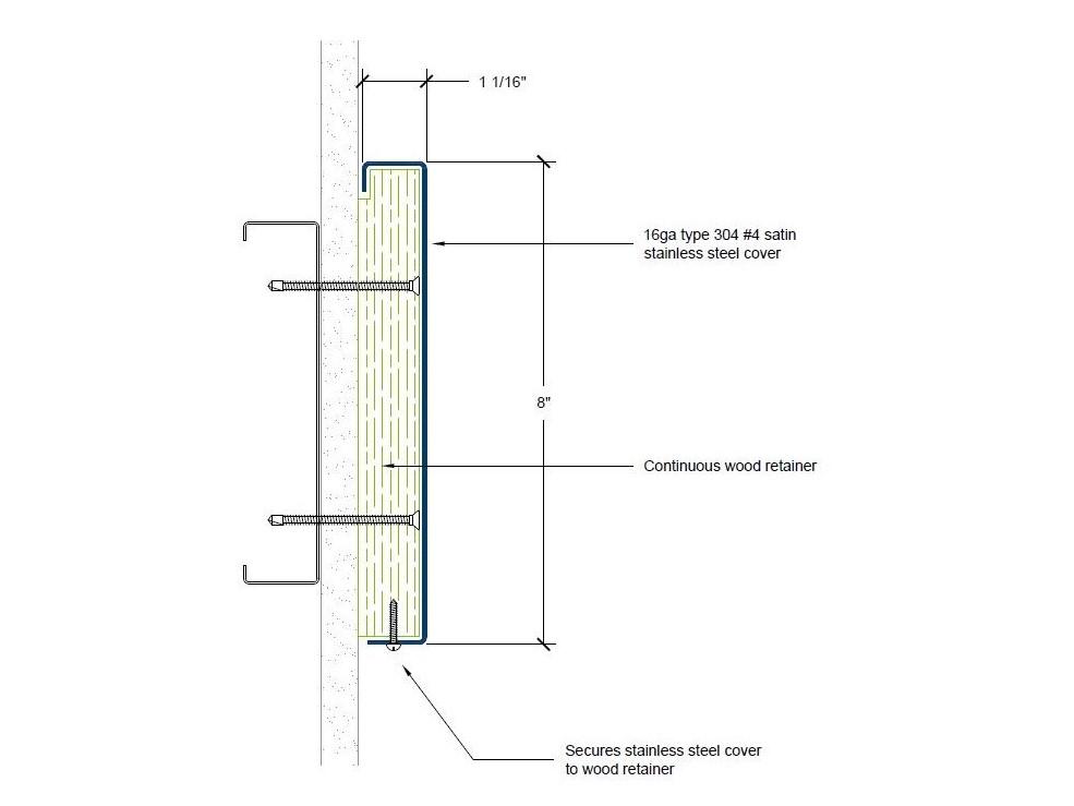 CRS-8SSW | 8-inch profile-Specifications