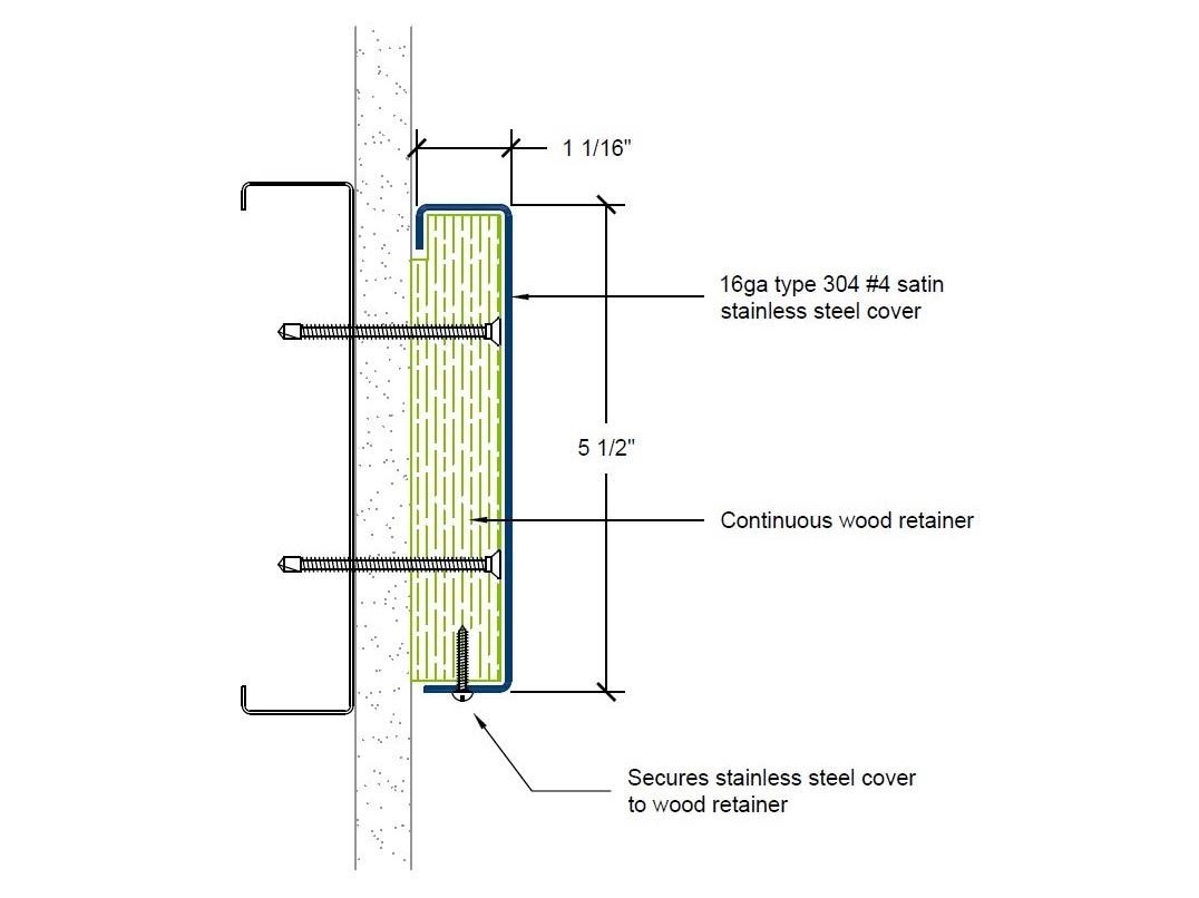 CRS-55SSW | 5 1/2-inch profile-Specifications