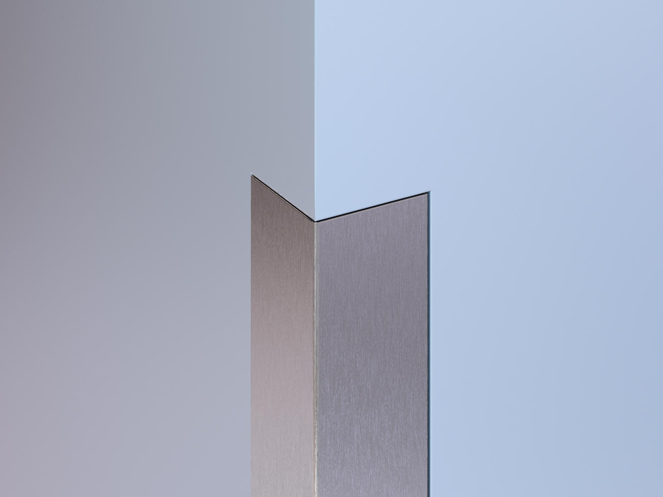 Flush-Mount Stainless Steel Corner Guards