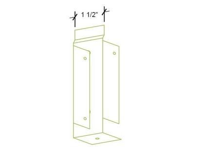 CRBSE-800 End Plate Bracket