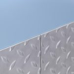 WPSD-12 Stainless Steel Diamond Plate Wall Covering