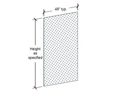 WPSD-12 Full Height Wall Panel