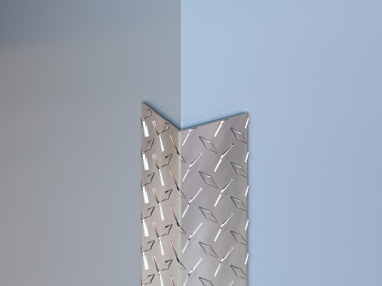 Aluminum Diamond Plate Corner Guards