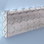 CRAD-4SS Aluminum Diamond Plate Crash Rail