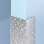 Stainless Steel Diamond Plate End Wall Guards