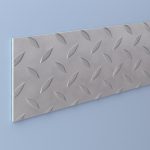 Stainless Steel Diamond Plate Rub Rail