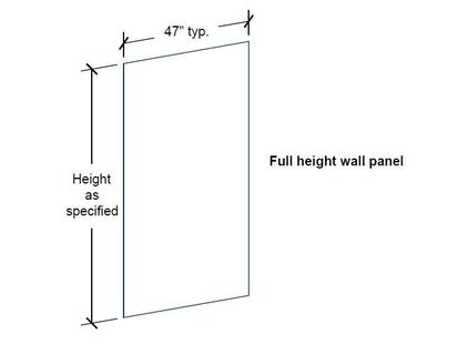 WPAM-12 Full Height Wall Panel