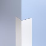 Flush-Mount Antimicrobial Corner Guards