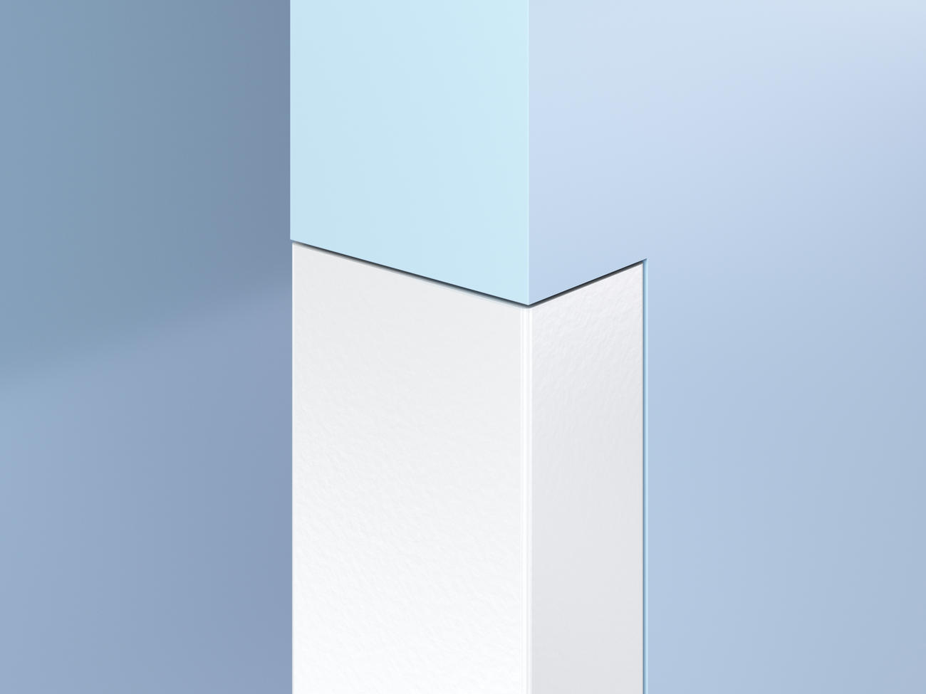 Flush-Mount Antimicrobial End Wall Guards