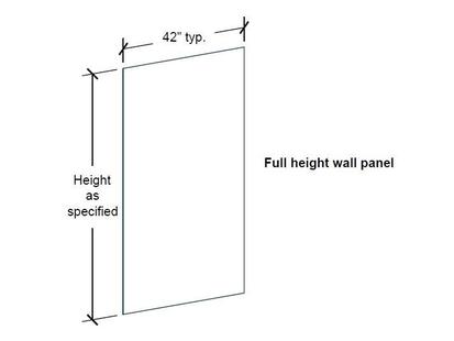 WPDA-60 Full Height Wall Panel