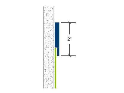 SD-50 Chair Rail