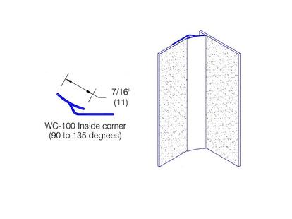 WC-100 Inside Corner Trim