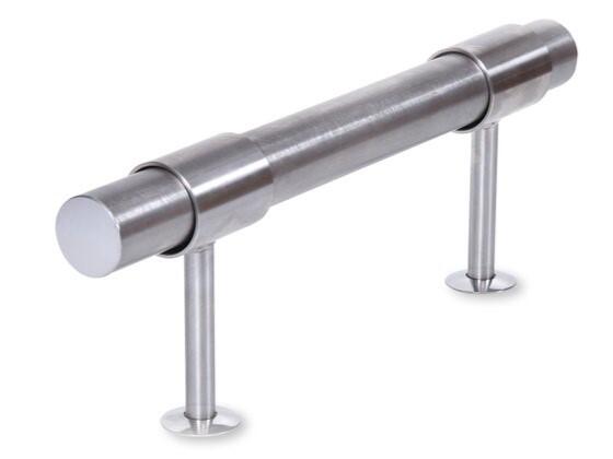 HIPS Stainless Steel Floor-Mounted Rail