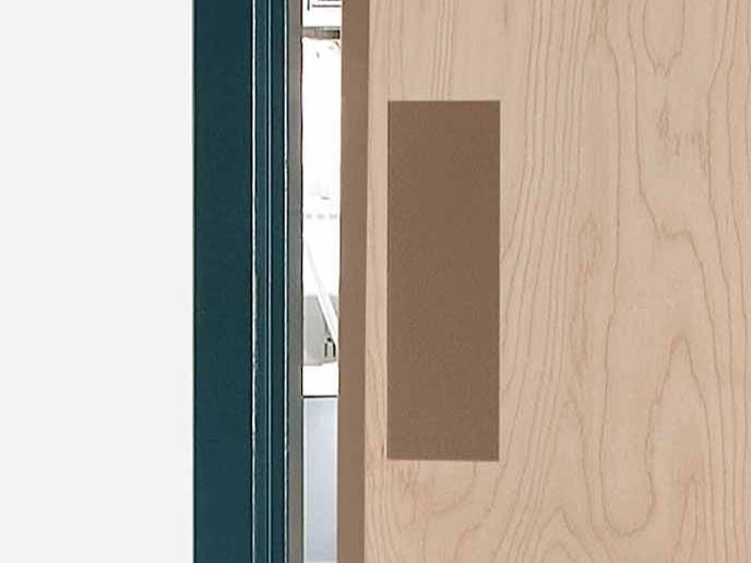 Rigid PVC Door Push Plates