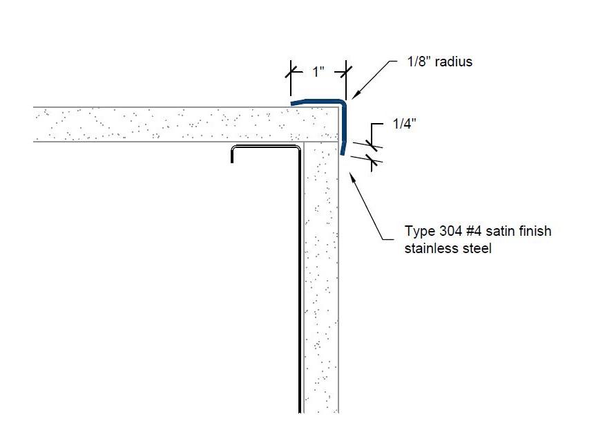 CG-52 | 1-inch wing; 90-deg; 1/8-inch radius-Specifications