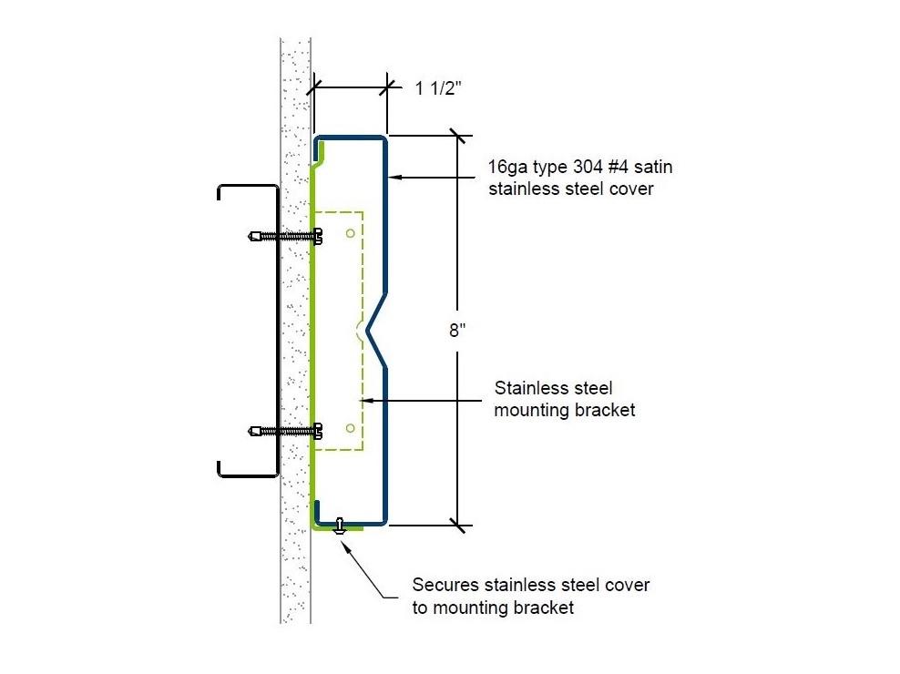 CRS-800 | 8-inch profile-Specifications