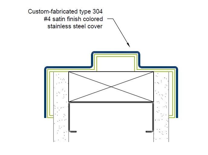 DFCC-16 Colored SS Door Frame Cover-Specifications