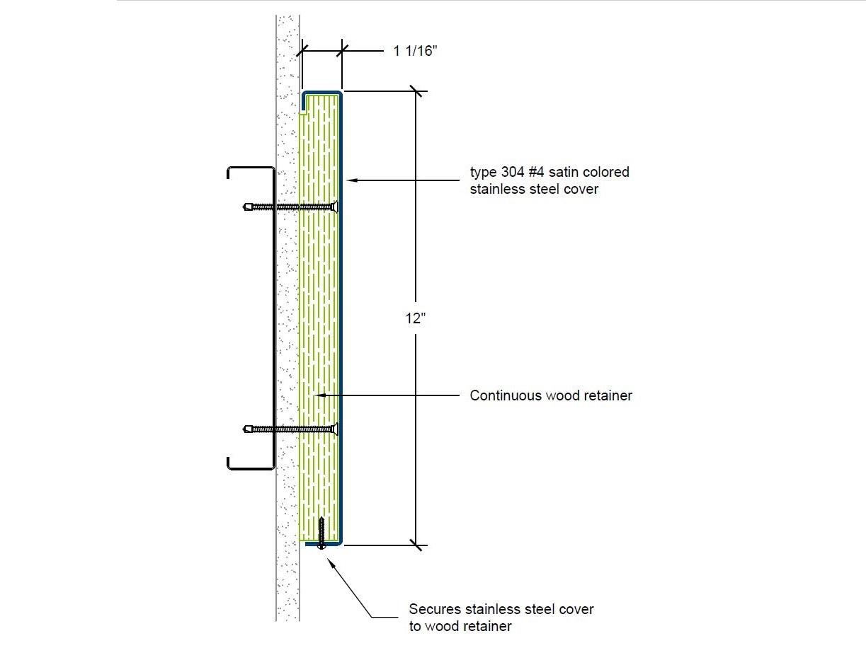 CRSC-12SS | 12-inch profile-Specifications