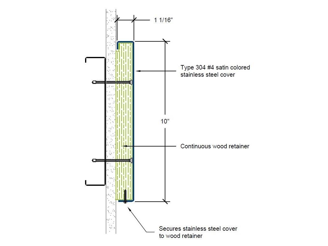 CRSC-10SS | 10-inch profile-Specifications