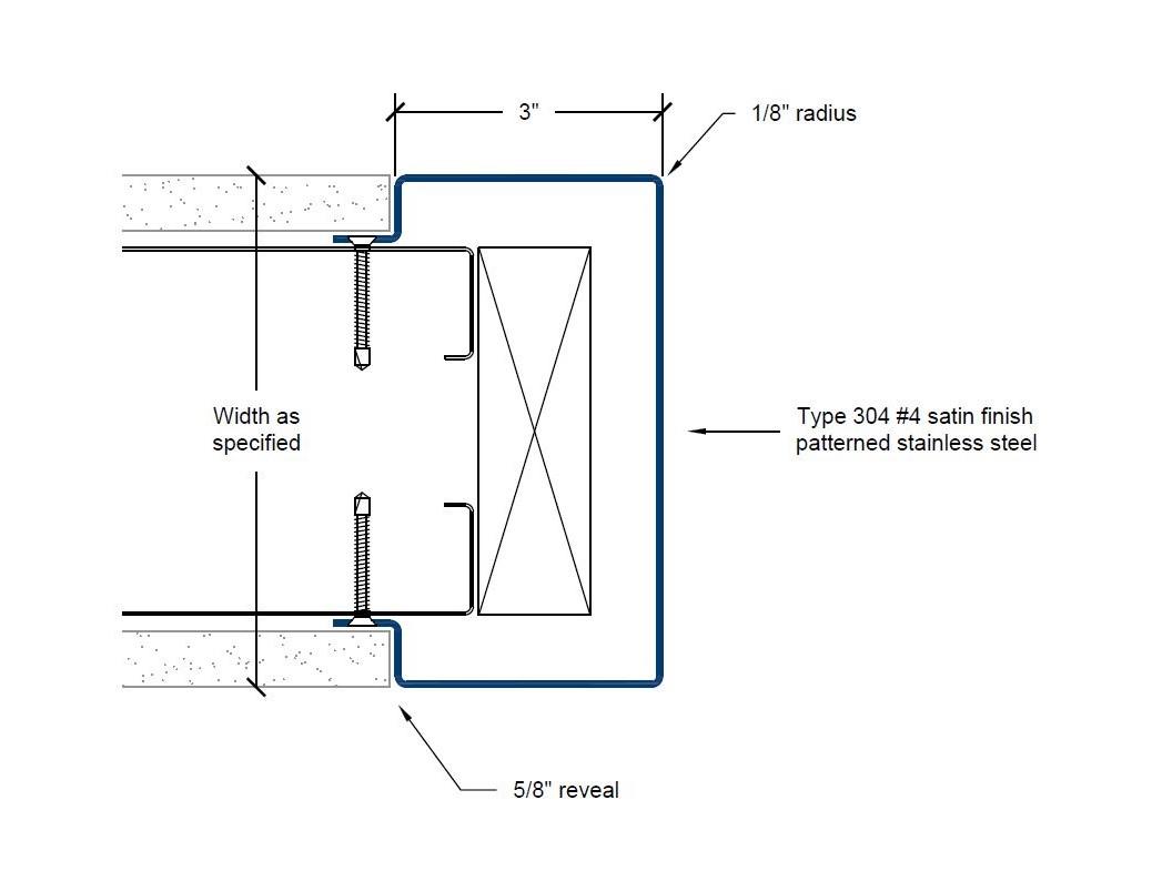 CGP-300-EW | 3-inch wings; 1/8-inch radius-Specifications