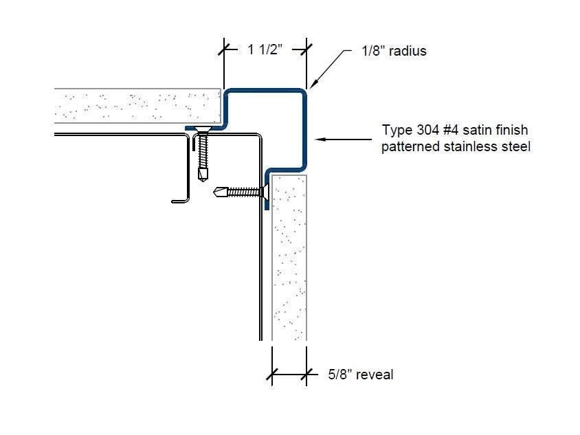 CGP-150 | 1 1/2-inch wing; 90-deg; 1/8-inch radius-Specifications