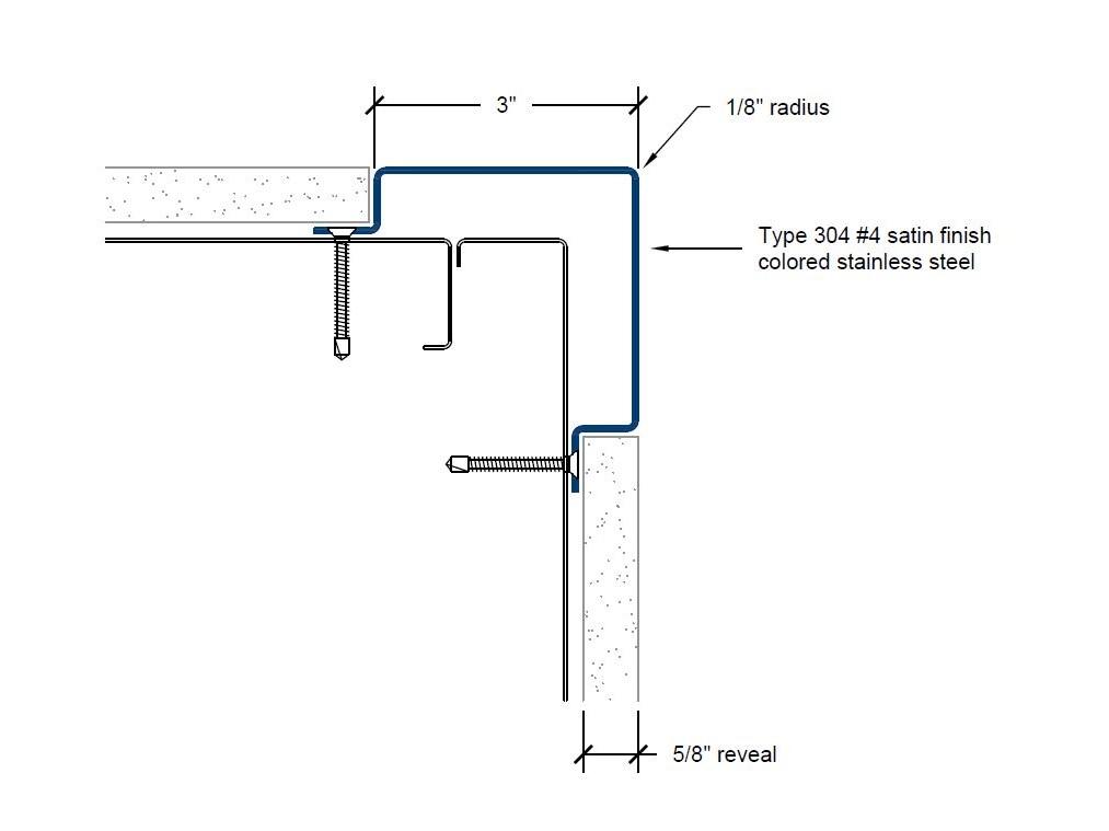 CGC-300 | 3-inch wing; 90-deg; 1/8-inch radius-Specifications