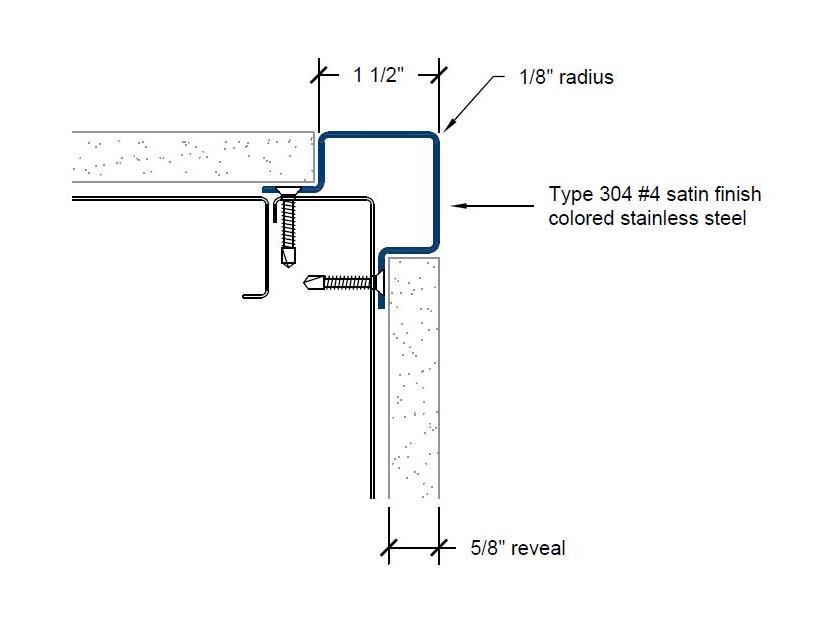 CGC-150 | 1 1/2-inch wing; 90-deg; 1/8-inch radius-Specifications