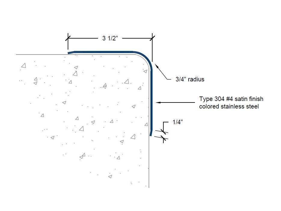 CGC-55 | 3 1/2-inch wing; 90-deg; 3/4-inch radius-Specifications