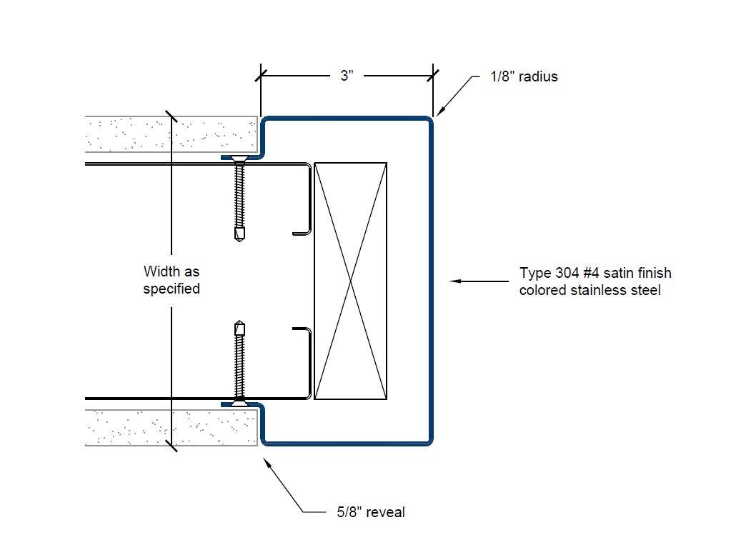 CGC-300-EW | 3-inch wings; 1/8-inch radius-Specifications