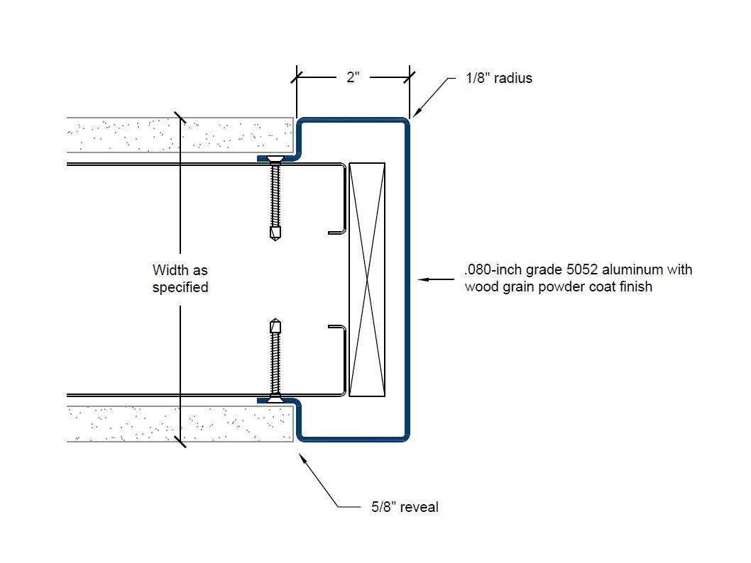 CGD-200-EW | 2-inch wings; 1/8-inch radius-Specifications