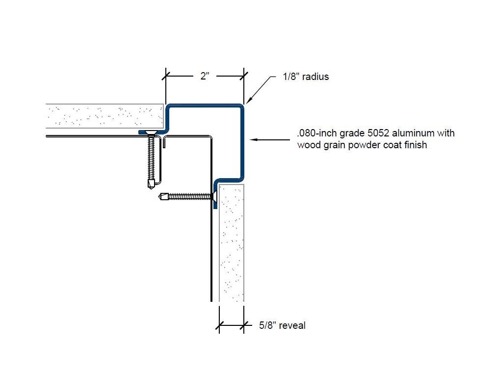 CGD-200 | 2-inch wing; 90-deg; 1/8-inch radius-Specifications