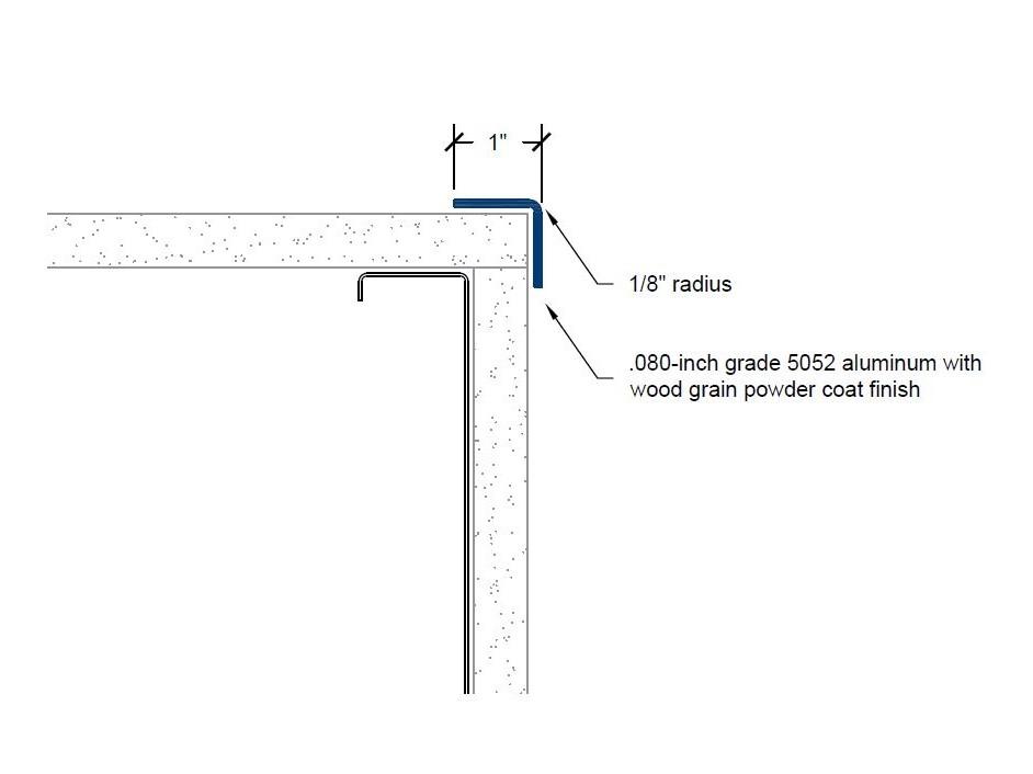 CGD-400 | 1-inch wing; 90-deg; 1/8-inch radius-Specifications