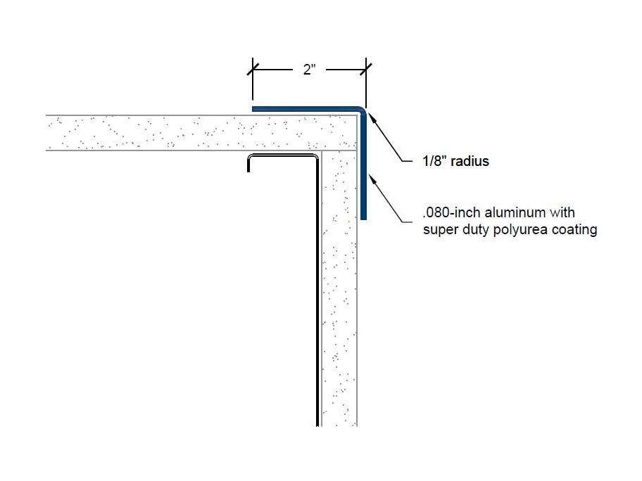 SD-401 | 2-inch wing; 90-deg; 1/8-inch radius-Specifications