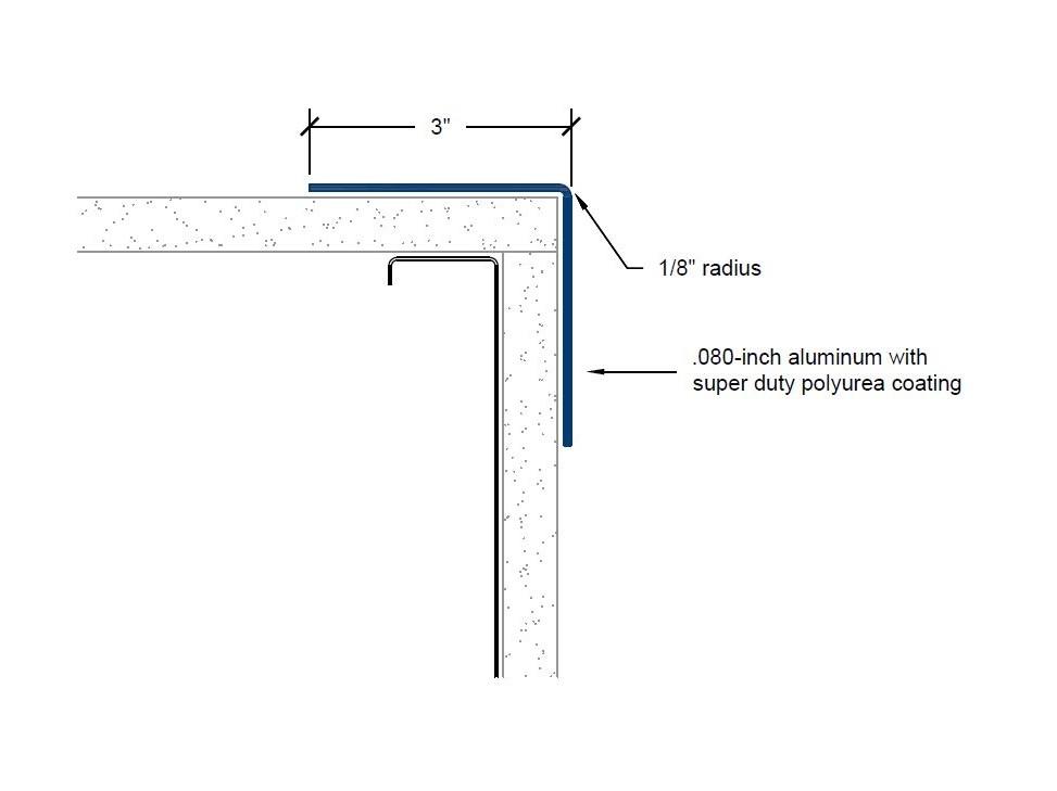 SD-402 | 3-inch wing; 90-deg; 1/8-inch radius-Specifications