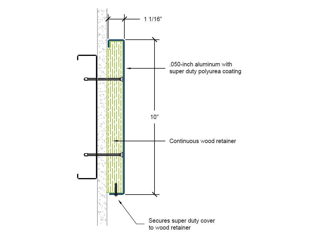 SDCR-10SS | 10-inch profile-Specifications