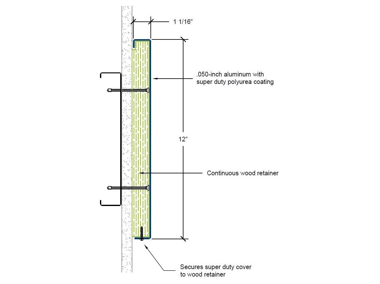 SDCR-12SSW | 12-inch profile-Specifications