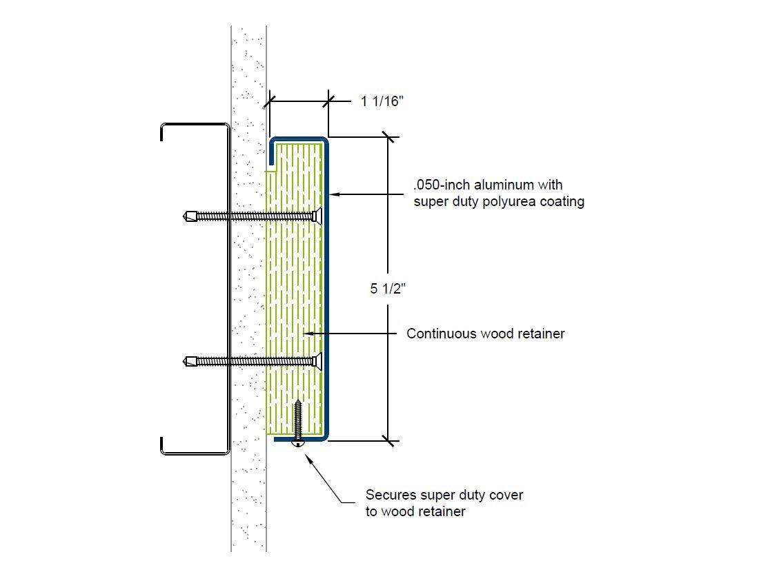 SDCR-55SSW | 5 1/2-inch profile-Specifications