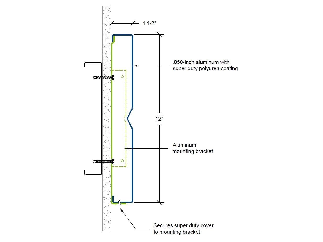 SDCR-1200 | 12-inch profile-Specifications