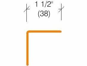 CG-12 | 1 1/2-inch wing; 90-deg; 1/8-inch radius-Specifications