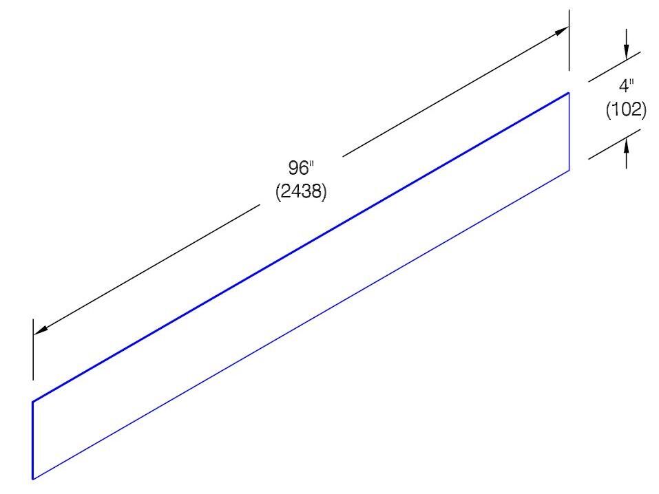 CR-44 | 4-inch profile (.040-inch)-Specifications