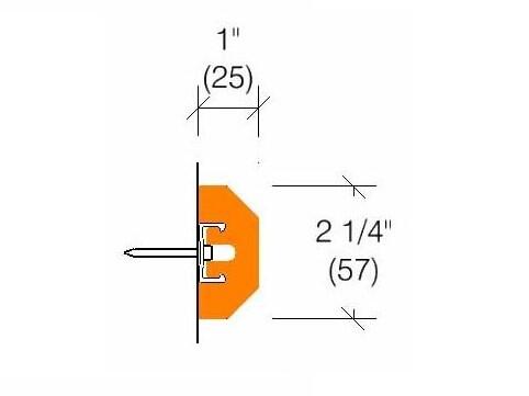 EB-15 | 2 1/4-inch x 1-inch profile-Specifications