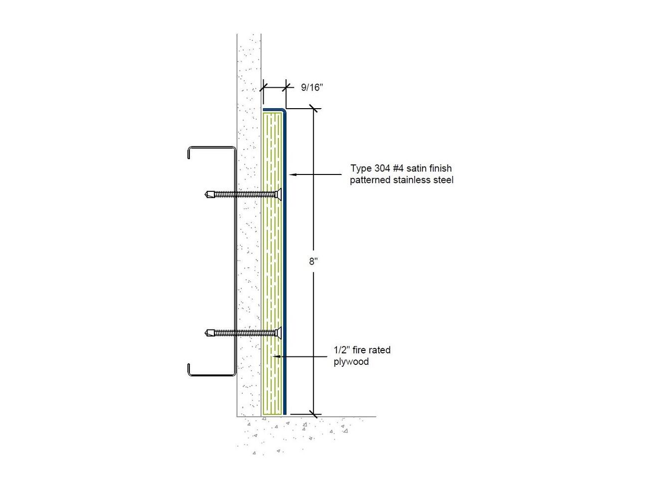 BBSP-8SS | 8-inch profile-Specifications