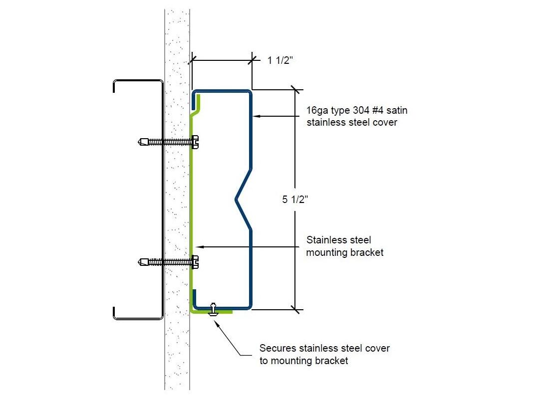 CRS-200W | 5 1/2-inch profile-Specifications