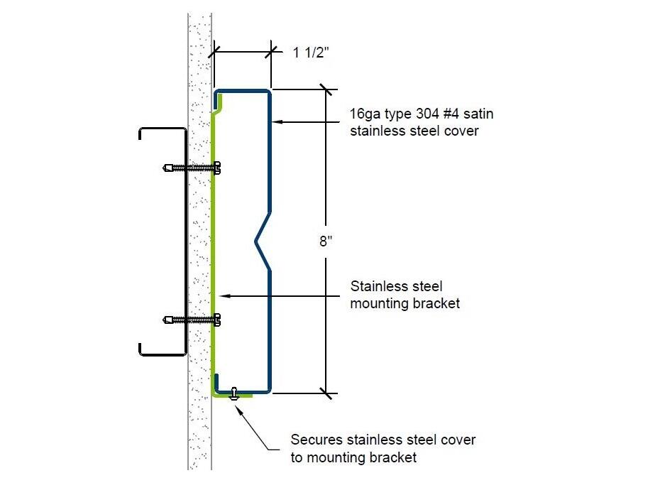 CRS-800W | 8-inch profile-Specifications