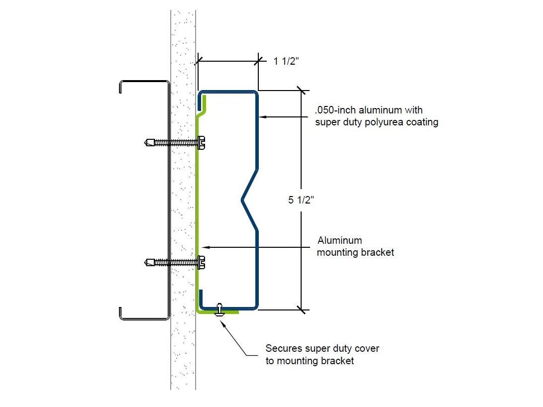 SDCR-200W | 5 1/2-inch profile-Specifications