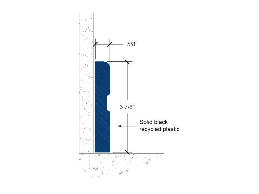 DB-584 | 5/8 x 4-inch profile-Specifications