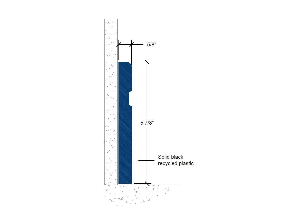 DB-586 | 5/8 x 6-inch profile-Specifications