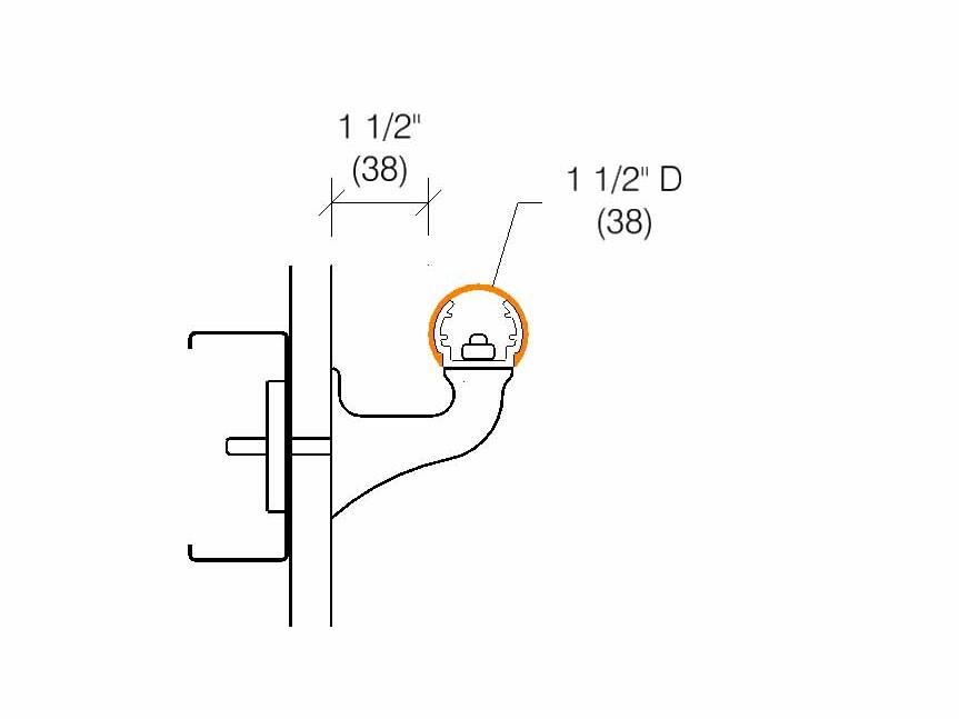 BR-1200 Rigid PVC Handrail-Specifications